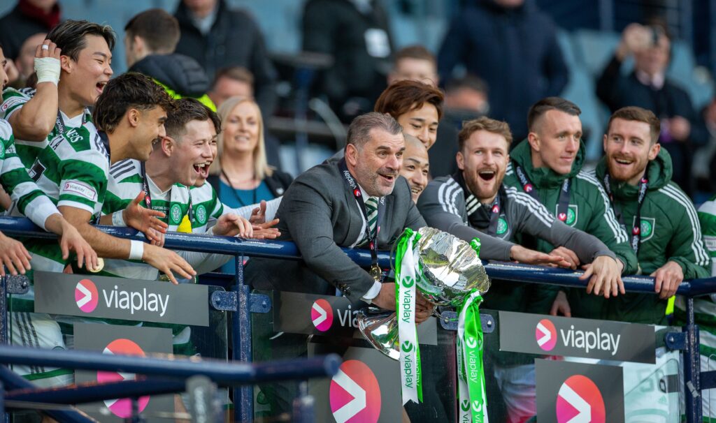 Video Proud Ange Postecoglou Addresses Hoops Fans Outside Celtic Park