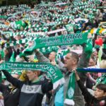 Celebrity Celtic Fans Snapped Together in Belfast