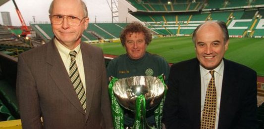 Jock Brown, Wim Jansen, and Fergus McCann