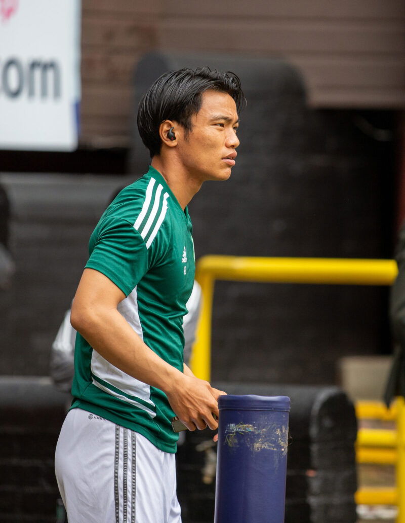 Reo Hatate says he is fulfilling boyhood dream at Celtic