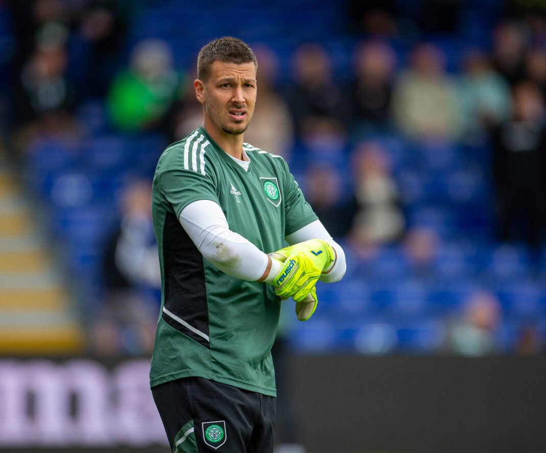 Celtic goalkeeper Benjamin Siegrist is reportedly a target for Aberdeen 