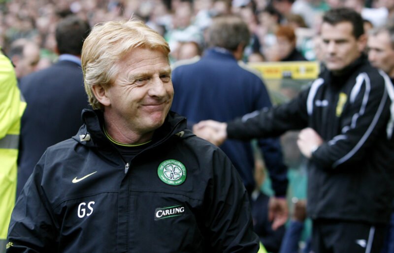 Celtic boss Gordon Strachan