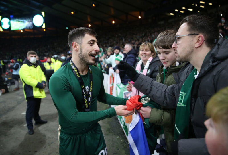 Celtic defender Josip Juranovic