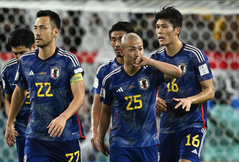 Video: Daizen Maeda's parents celebrate World Cup shock with Celtic fans