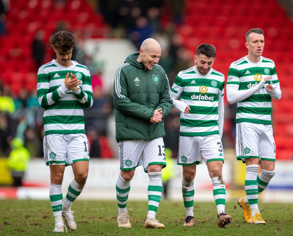 Celtic training footage provides Greg Taylor injury boost for supporters