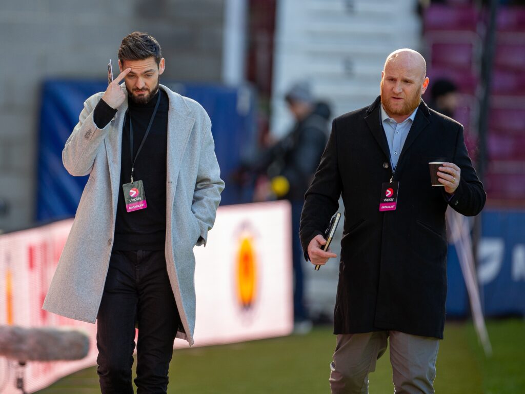 John Hartson and Craig Gordon 