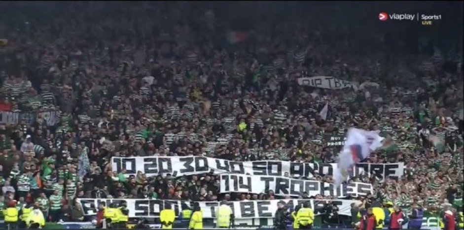 Celtic Fans Banner