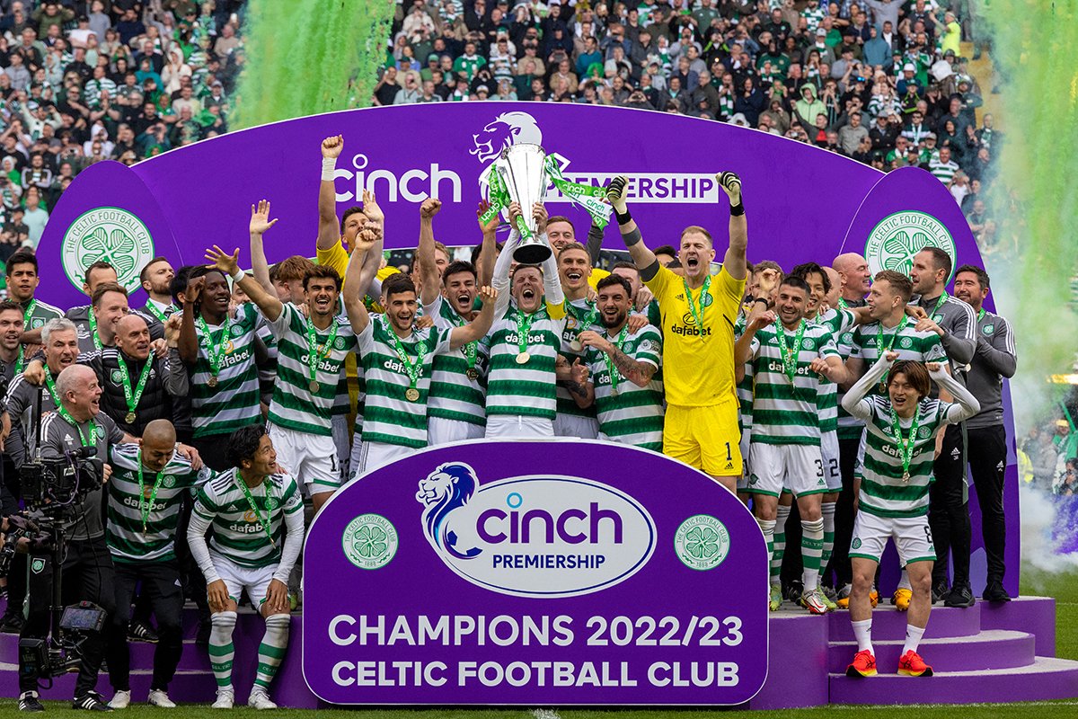 Celtic win Scottish Premiership