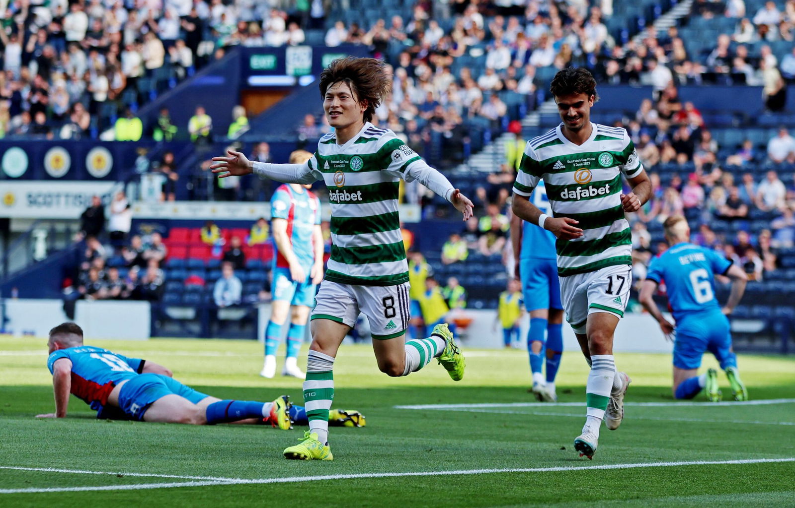 Watch: Celtic complete the Treble Treble after dramatic Scottish