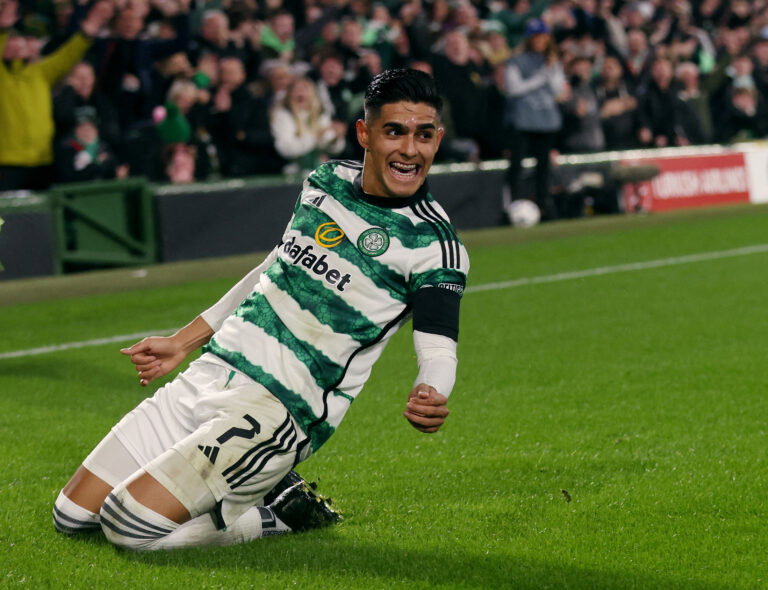 Luis Palma of Celtic