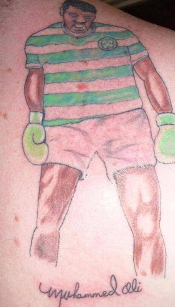 Muhammed Ali Celtic Tattoo 