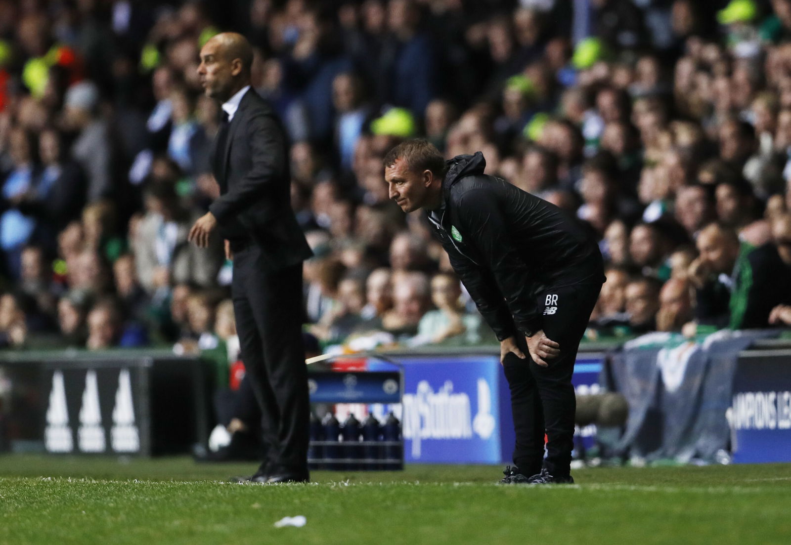 Pep Guardiola v Celtic