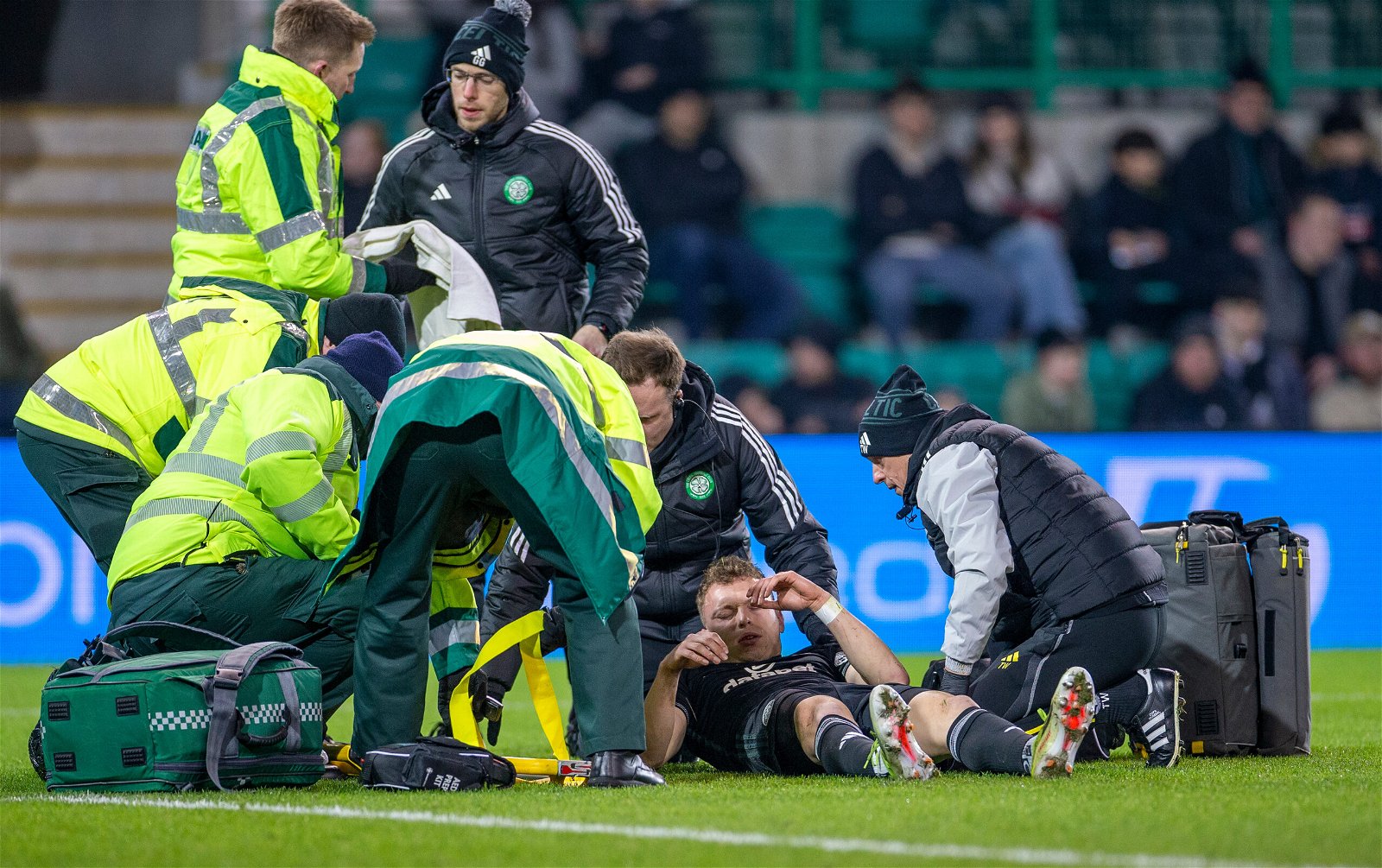Alistair Johnston Celebrates Celtic Victory From Hospital | Latest Celtic  News