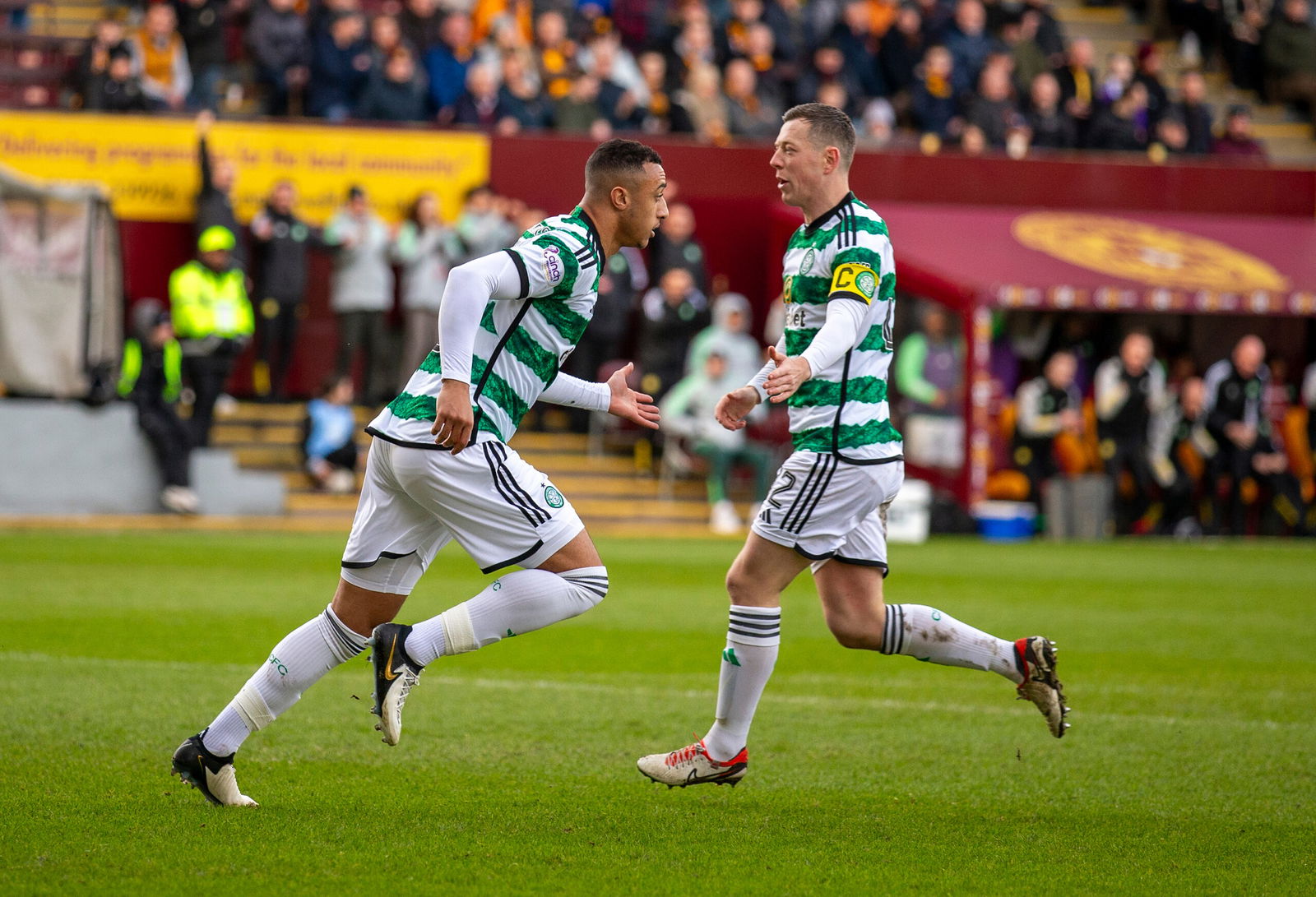 Watch Adam Idah Heads Celtic Level Against Motherwell Latest Celtic News