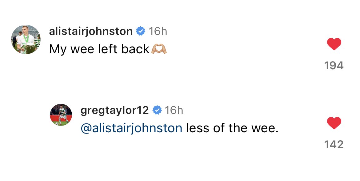 Johnston and Taylor Instagram