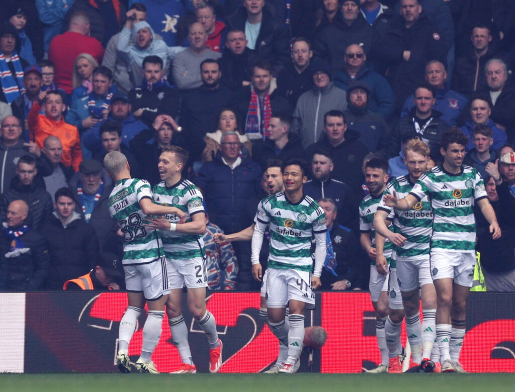 Celtic Players Ibrox