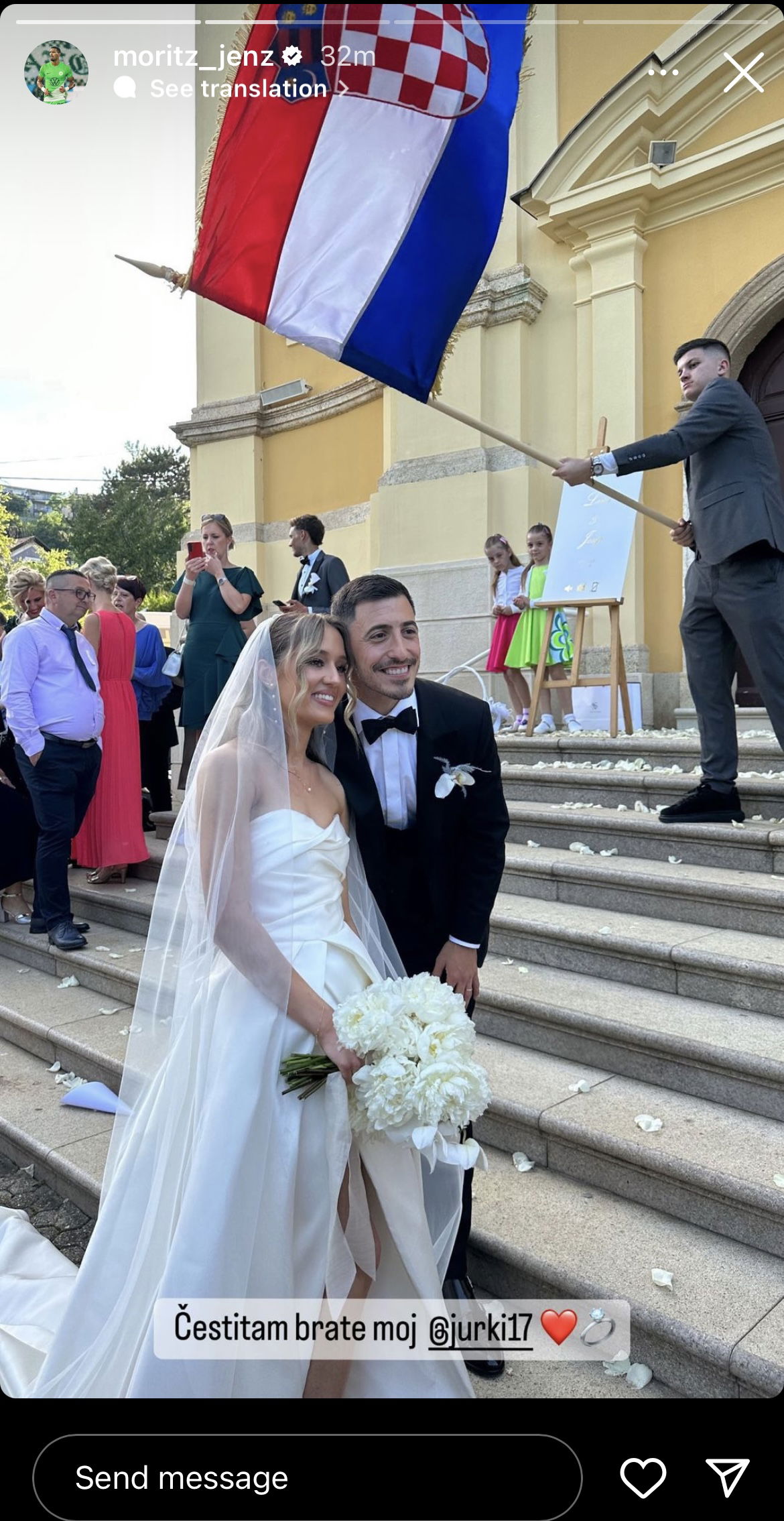 Josip Juranovic Wedding