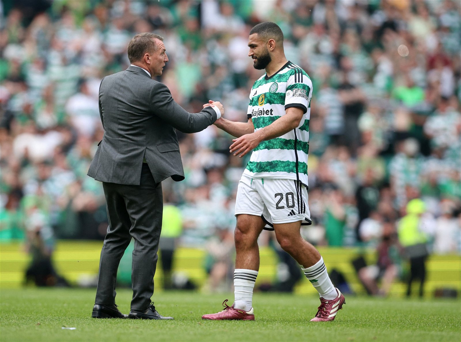 Cameron Carter-Vickers and Brendan Rodgers