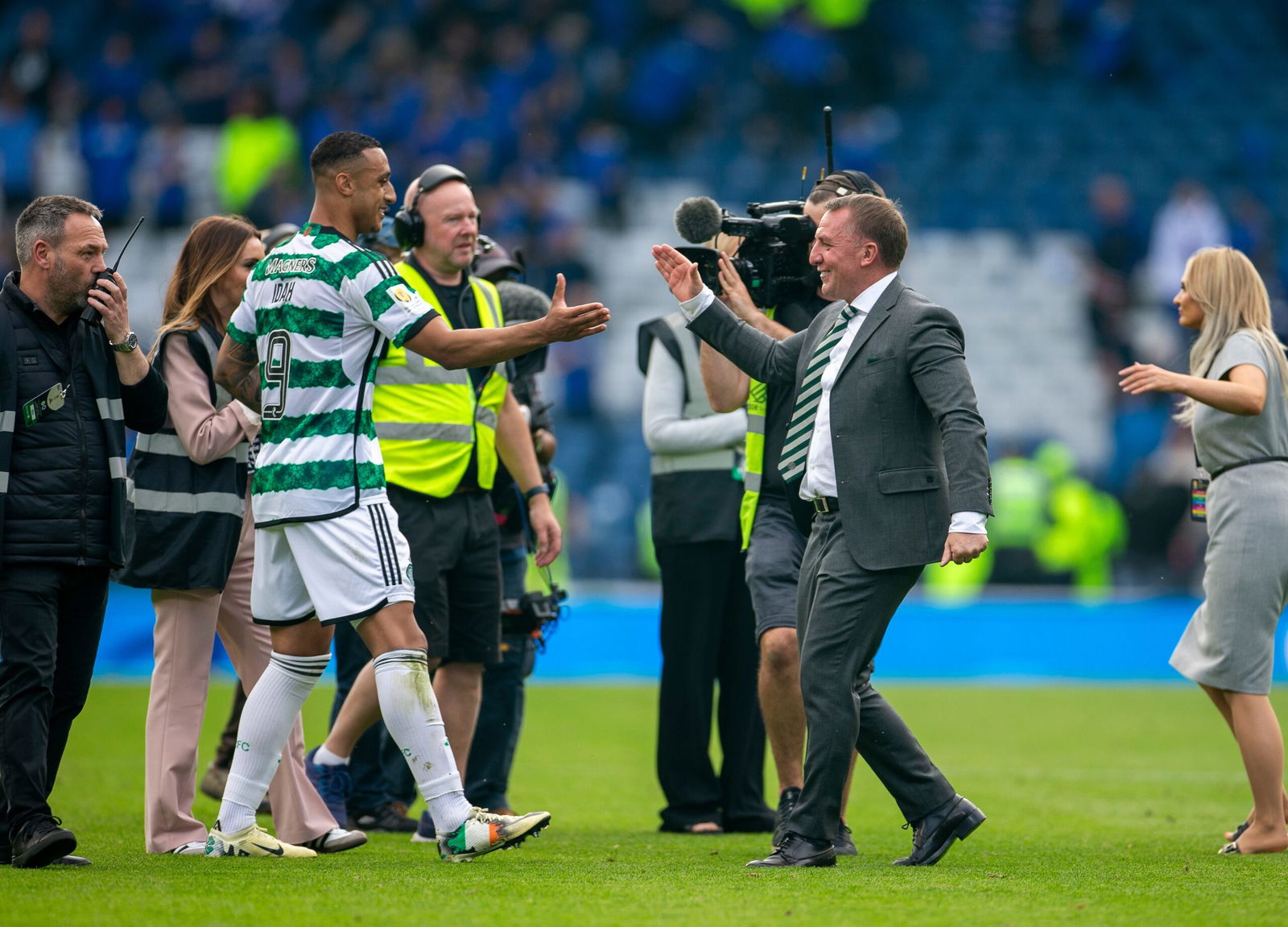 Brendan Rodgers Explains Decision To Start Adam Idah Over Kyogo