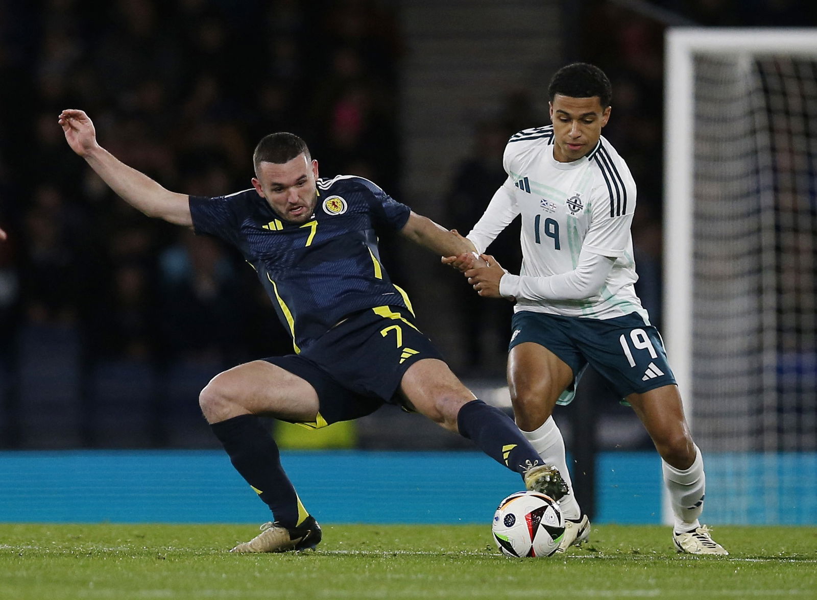 John McGinn asks his Aston Villa teammate for a Celtic-themed gift