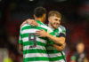 James Forrest Scores in 16th Straight Celtic Season Adam Idah duriing Celtic f.c. spell
