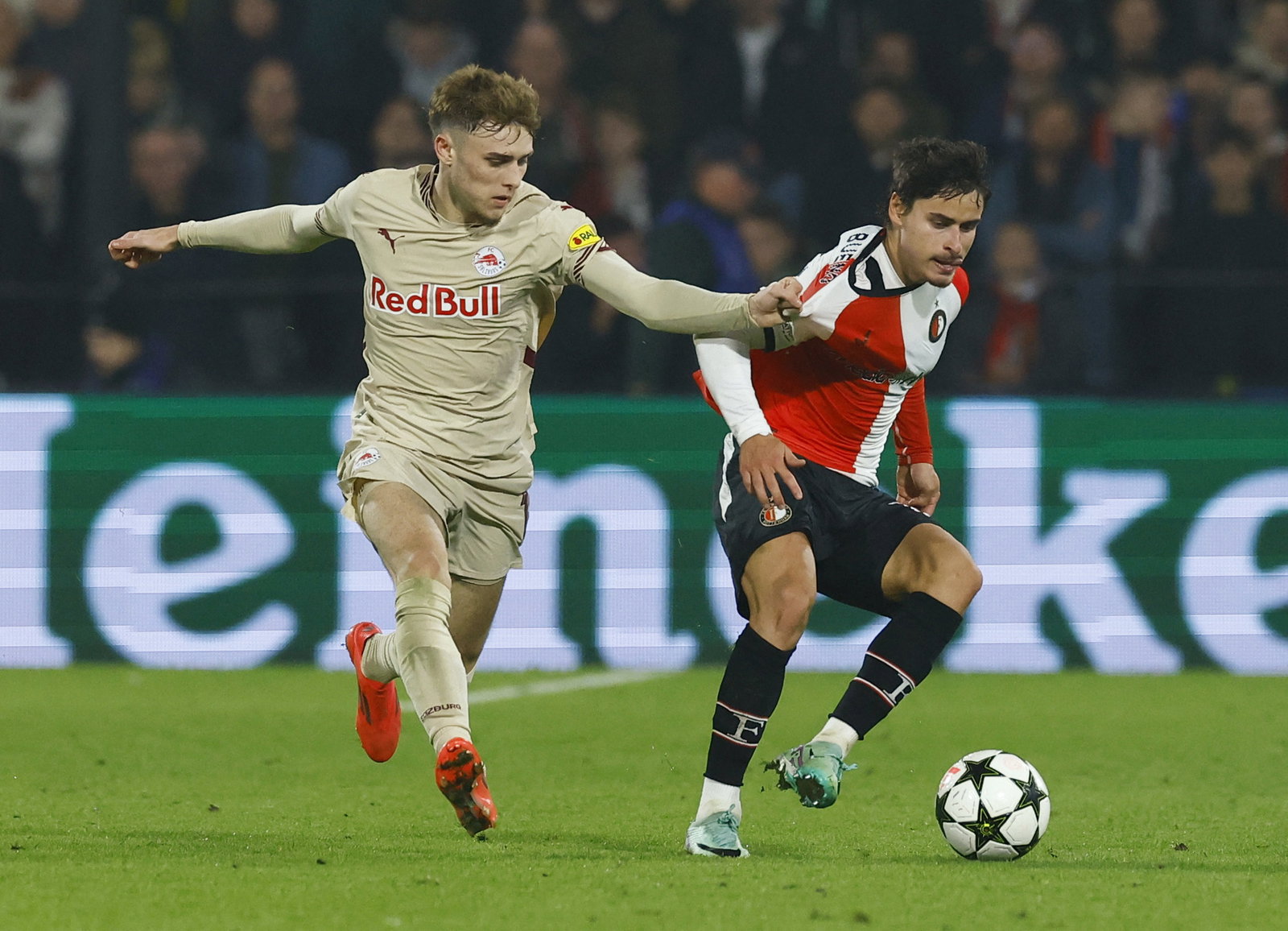 Celtic target Bobby Clark Playing in Champions league for Salzburg