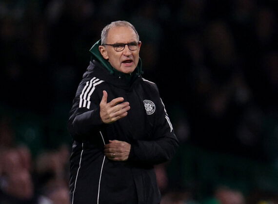 Celtic FC Interim Manager Martin O'Neill