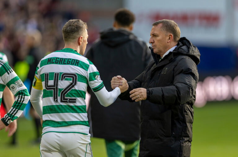 Celtic captain Callum McGregor