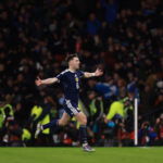 Celtic Star Kieran Tierney Fires Scotland to World Cup Glory Celtic FC and Scotland Player Kieran Tierney, World Cup Goal