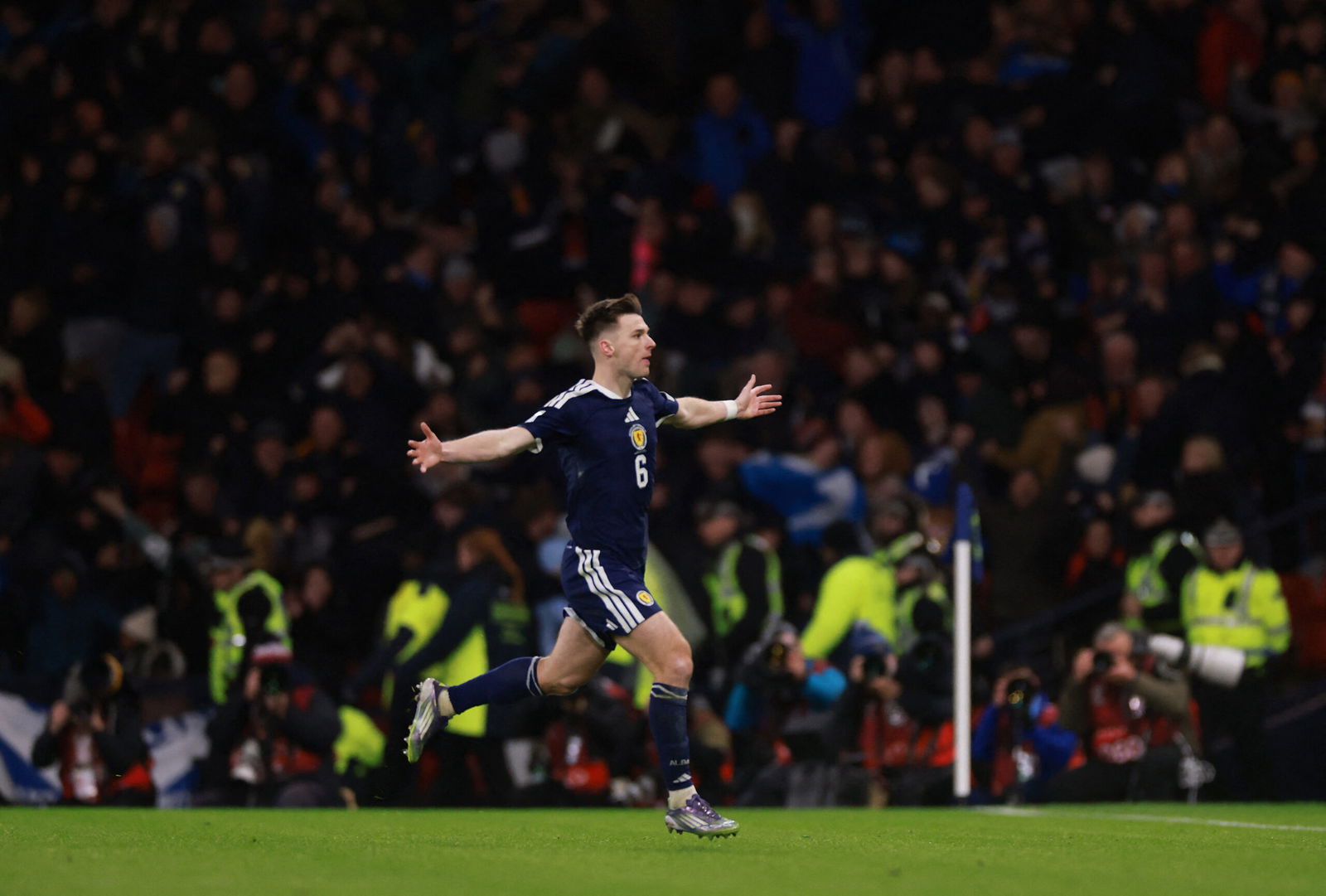 Celtic FC and Scotland Player Kieran Tierney, World Cup Goal