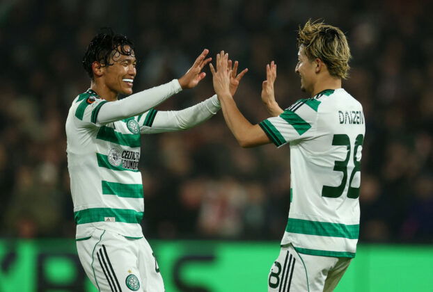 Celtic FC Daizen Maeda and Reo Hatate