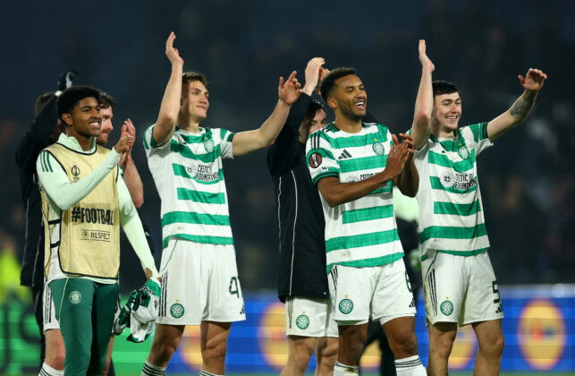 celtic fc celebrate Europa League win Feyenoord