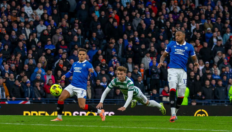 Celtic FC Callum Osmand Against Rangers FC, Hampden Park