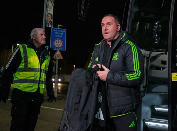 Celtic fc coach Mark Fotheringham