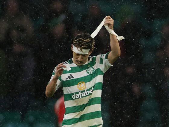 Celtic fc Daizen Maeda - Celtic Park