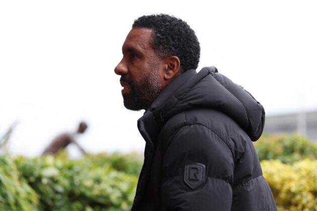 Celtic FC manager Wilfried Nancy arrives at Celtic Park