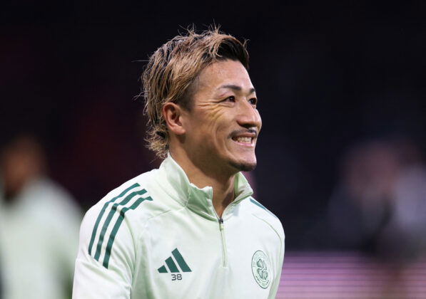 Celtic FC Japanese Winger Daizen Maeda