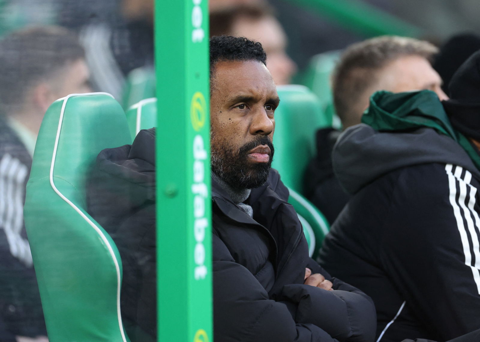 Celtic FC Boss Wilfried Nancy, Celtic dugout
