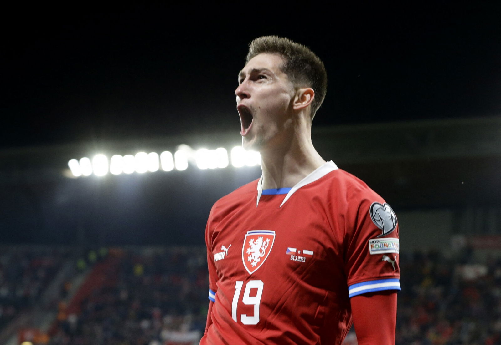 Celtic target striker Tomas Cvancara.
