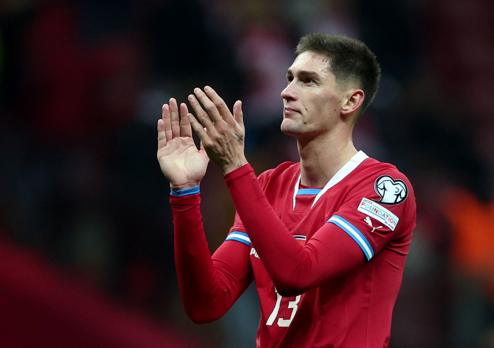 Celtic target striker Tomas Cvancara.
