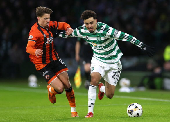 Celtic FC Sebastian Tounekti, Dundee Utd, SPFL