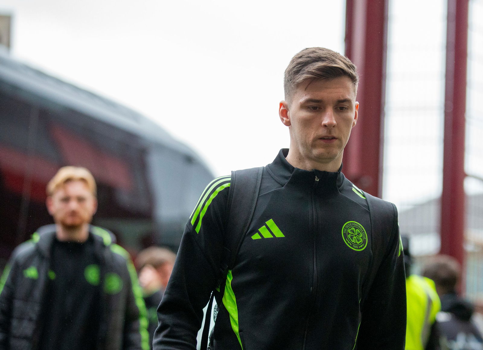 Celtic FC left back Kieran Tierney, Tynecastle