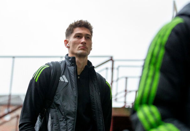 Celtic FC striker Tomas Cvancara