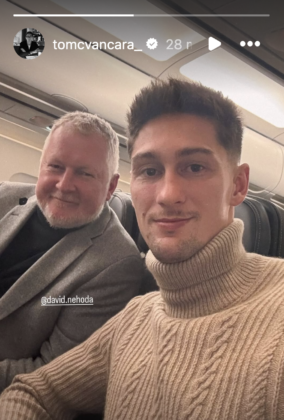 Celtic target striker Tomas Cvancara.