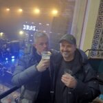 Former Celtic Duo Pictured At Glasgow Gig Former Celtic duo Simon Donnelly and Jackie McNamara