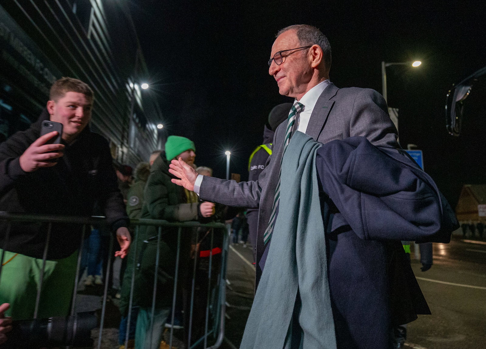 Celtic FC manager Martin O'Neill