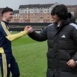 Nakamura Reacts to Tierney Reunion and Admits Celtic “Surprise” Nakamura and Tierney Celtic reunion