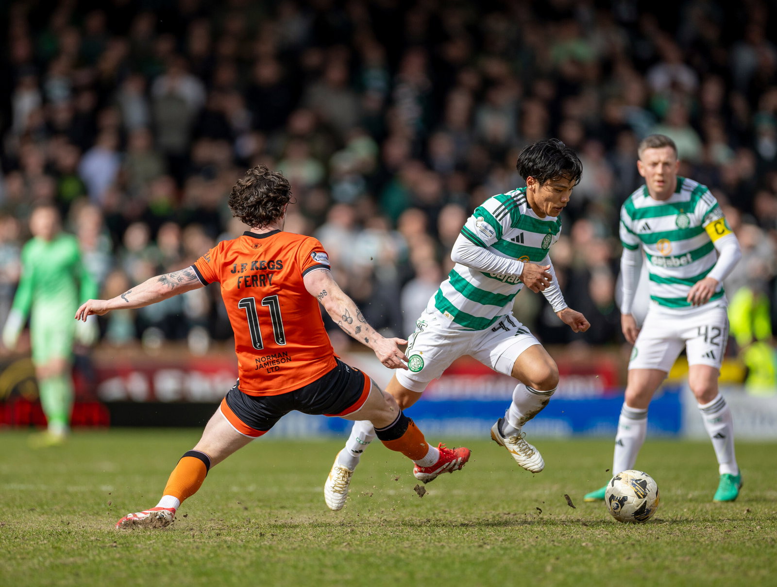 Celtic at Tannadice