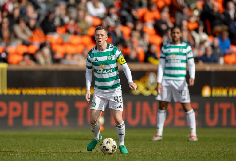 Celtic FC Callum McGregor, Tannadice