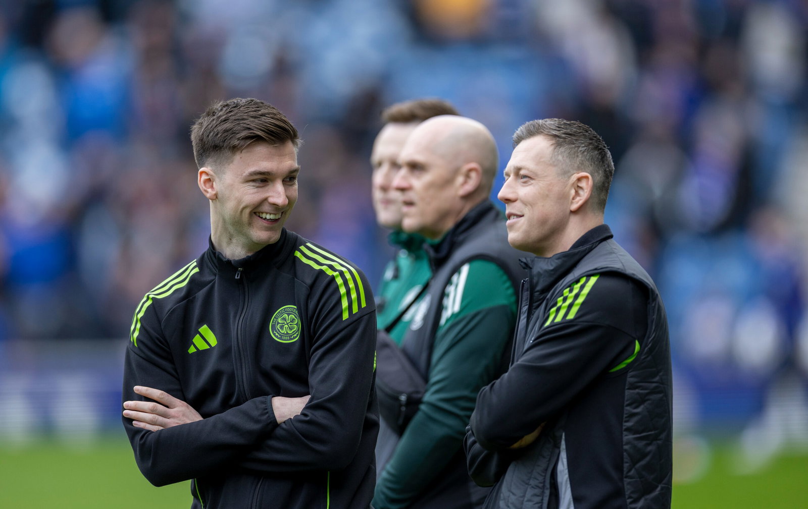 Celtic FC Kieran Tierney and Callum McGregor